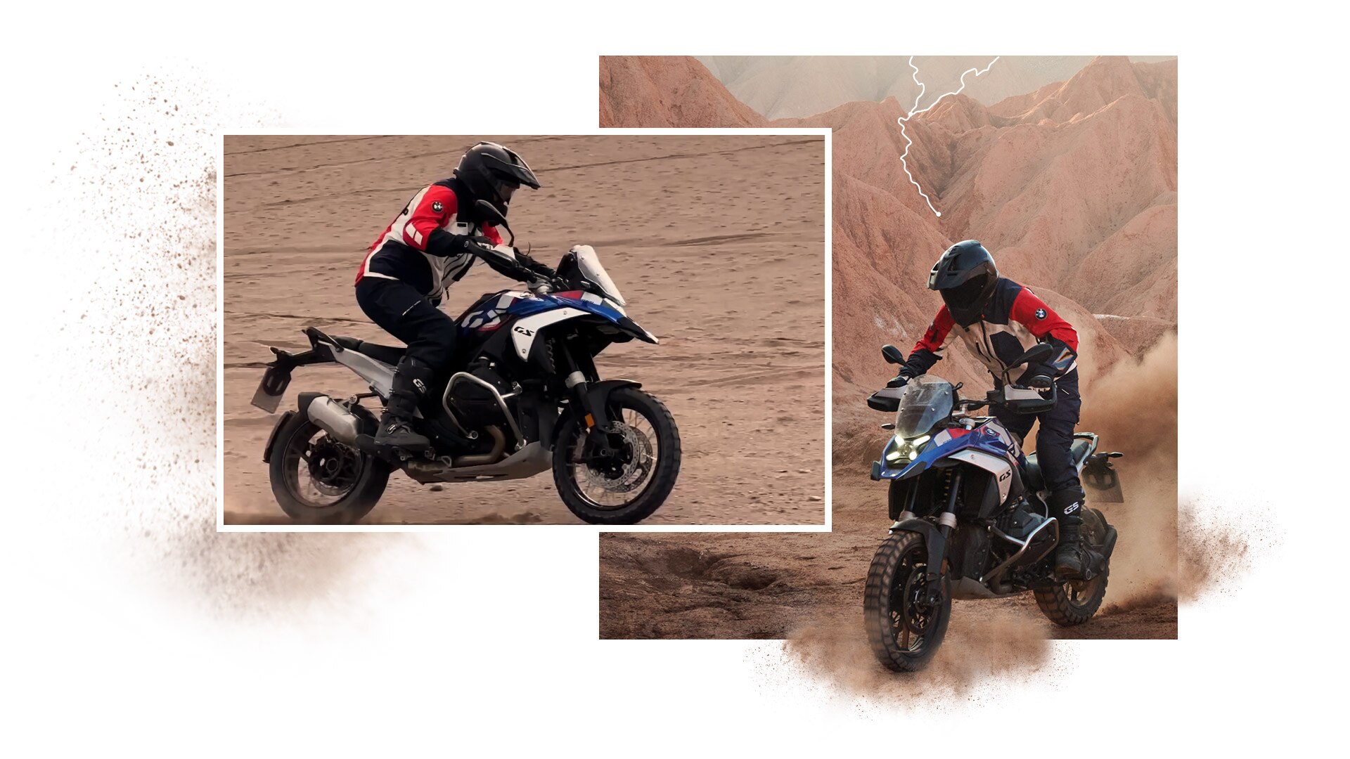 R 1300 GS za jízdy
