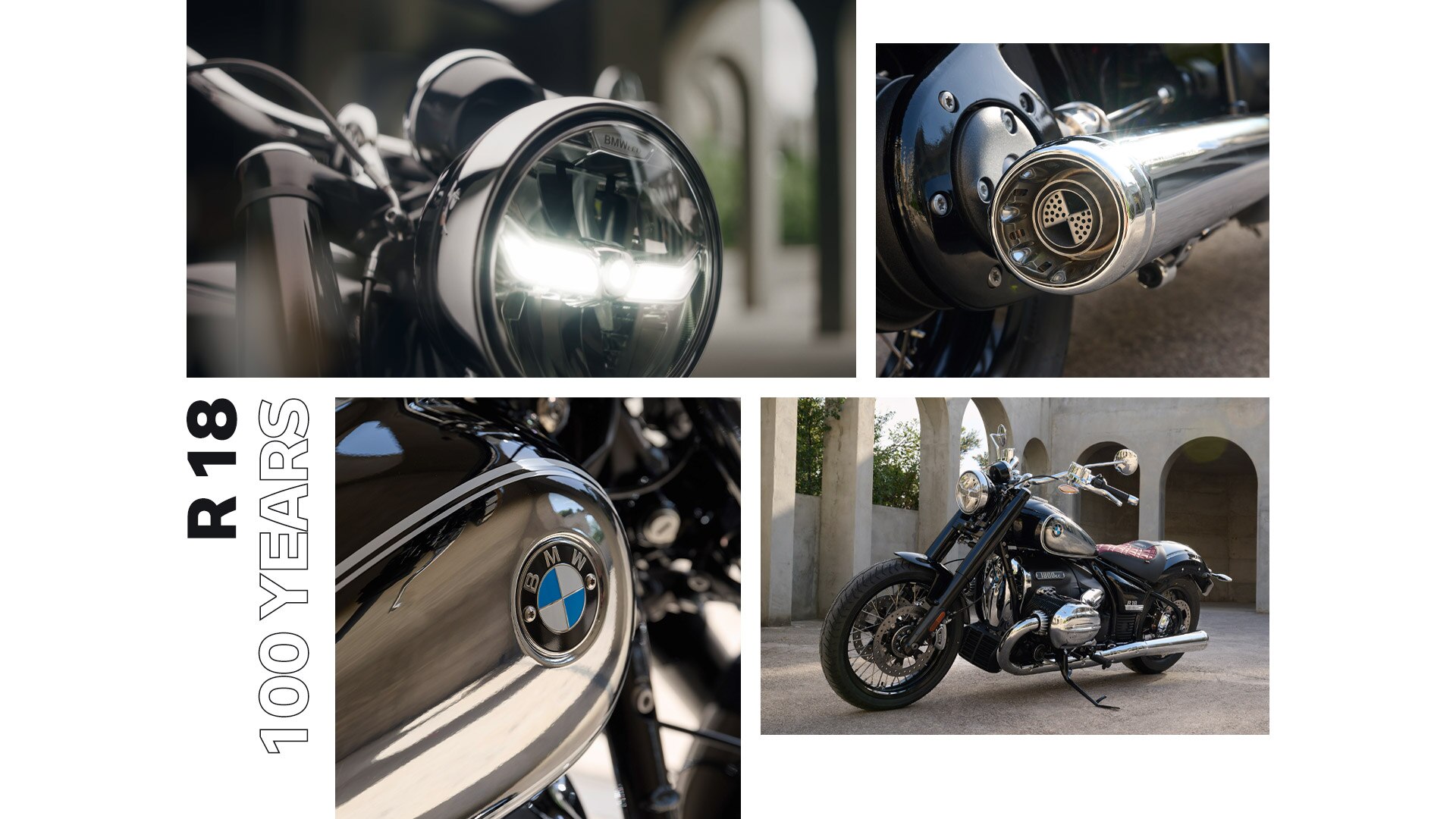 Model limitované edice BMW R 18 100 Years ke 100. výročí BMW Motorrad 