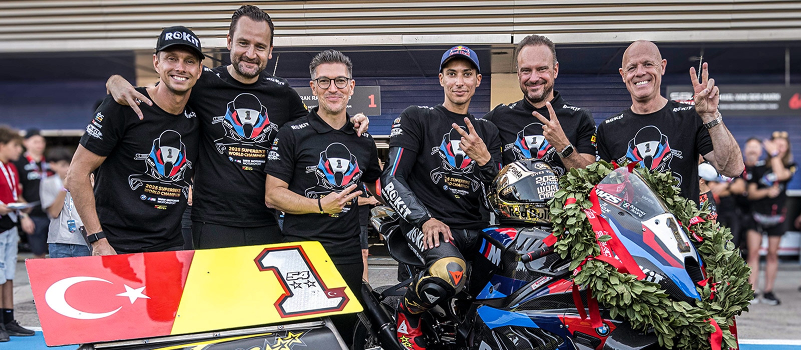 Oficiální tričko BMW Motorrad WSBK