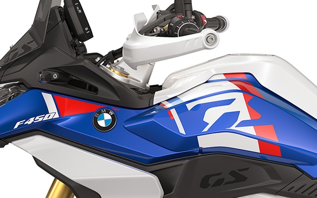 Silueta GS motocyklu F 450 GS od BMW Motorrad