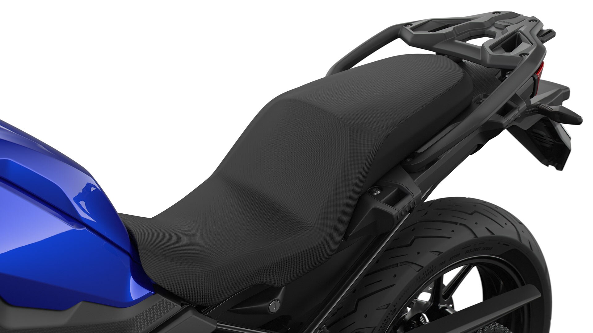 Pohled na sedlo modelu F 750 GS.