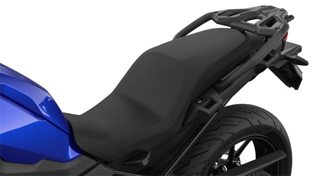 Pohled na sedlo modelu F 750 GS.