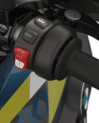 Vyhřívání rukojetí motocyklu BMW F 800 GS