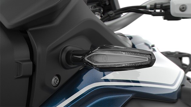 Vidíme směrovky LED modelu F 850 GS.