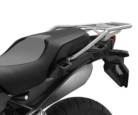Pohled na komfortní sedlo modelu F 850 GS Adventure.