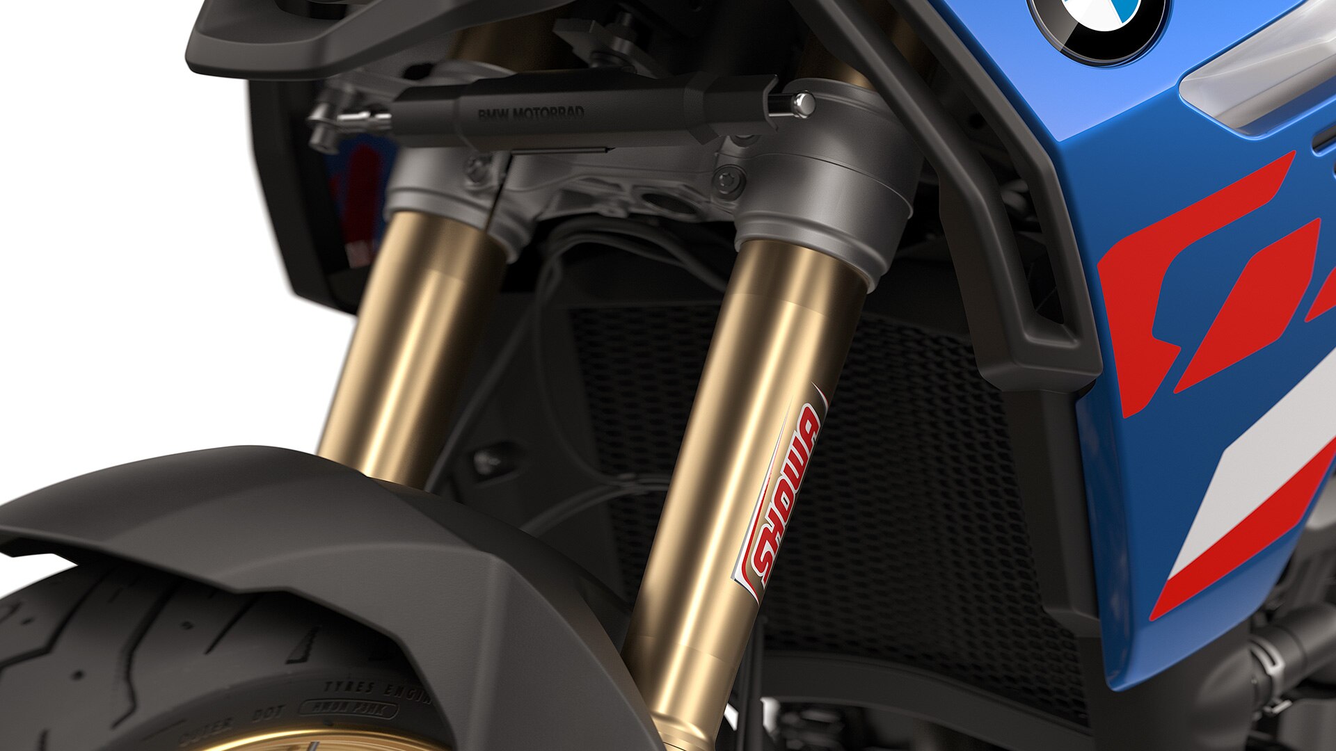 F 900 GS od BMW Motorrad s balíčkem Enduro Pro vč. sportovního podvozku