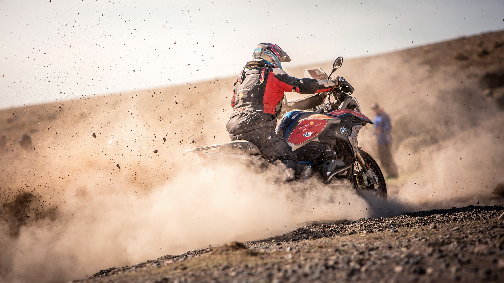 R 1250 GS Adventure v terénu.