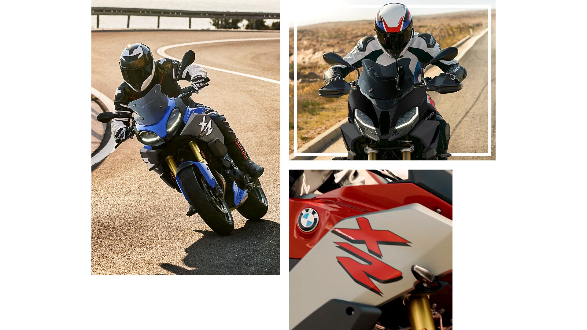 Koláž modelů BMW Motorrad XR.