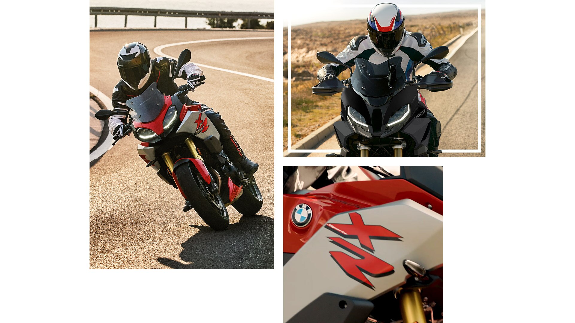 Koláž modelů BMW Motorrad XR.