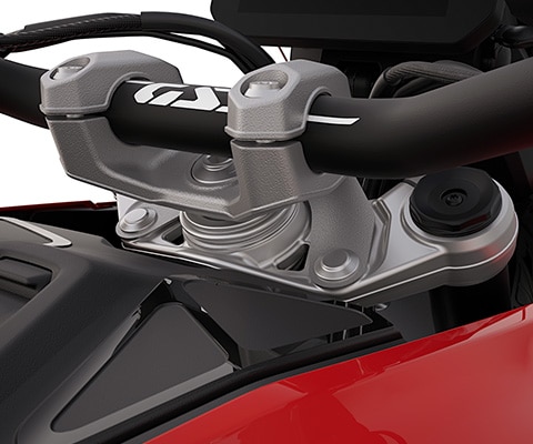 Můstek vidlice se systémem BMW EVO Telelever motocyklu R 1300 GS od BMW Motorrad