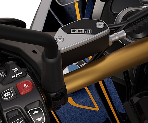 Frézované díly Option 719 pro model R 1300 GS Biscaya