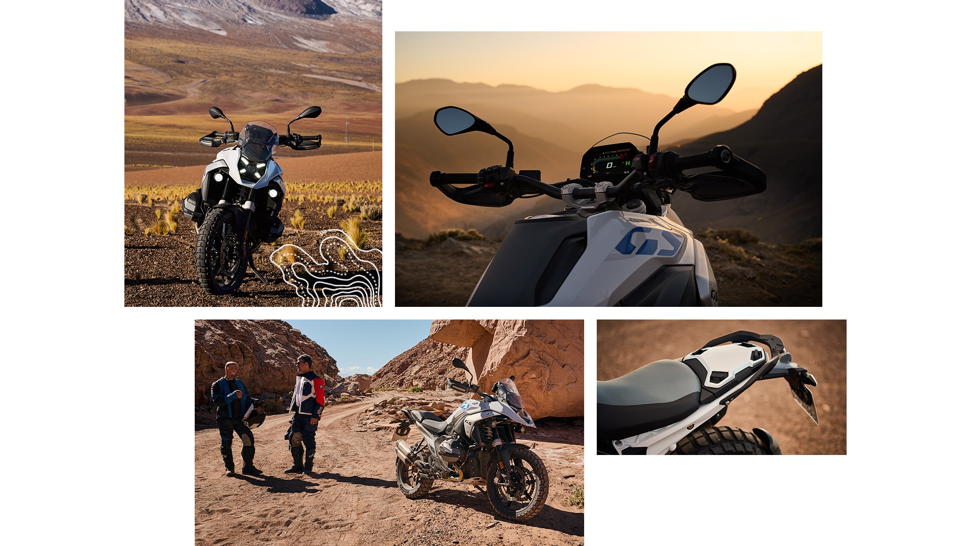 Redukovaný design motocyklu R 1300 GS od BMW Motorrad