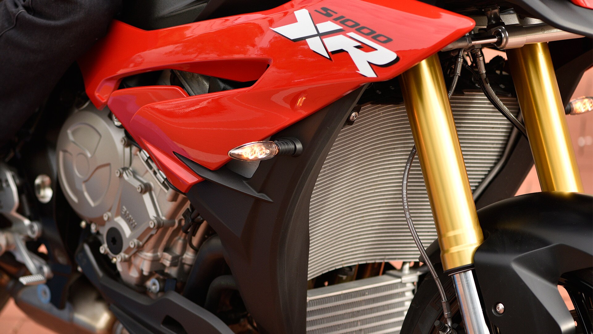 Vidlice S 1000 XR typu upside-down