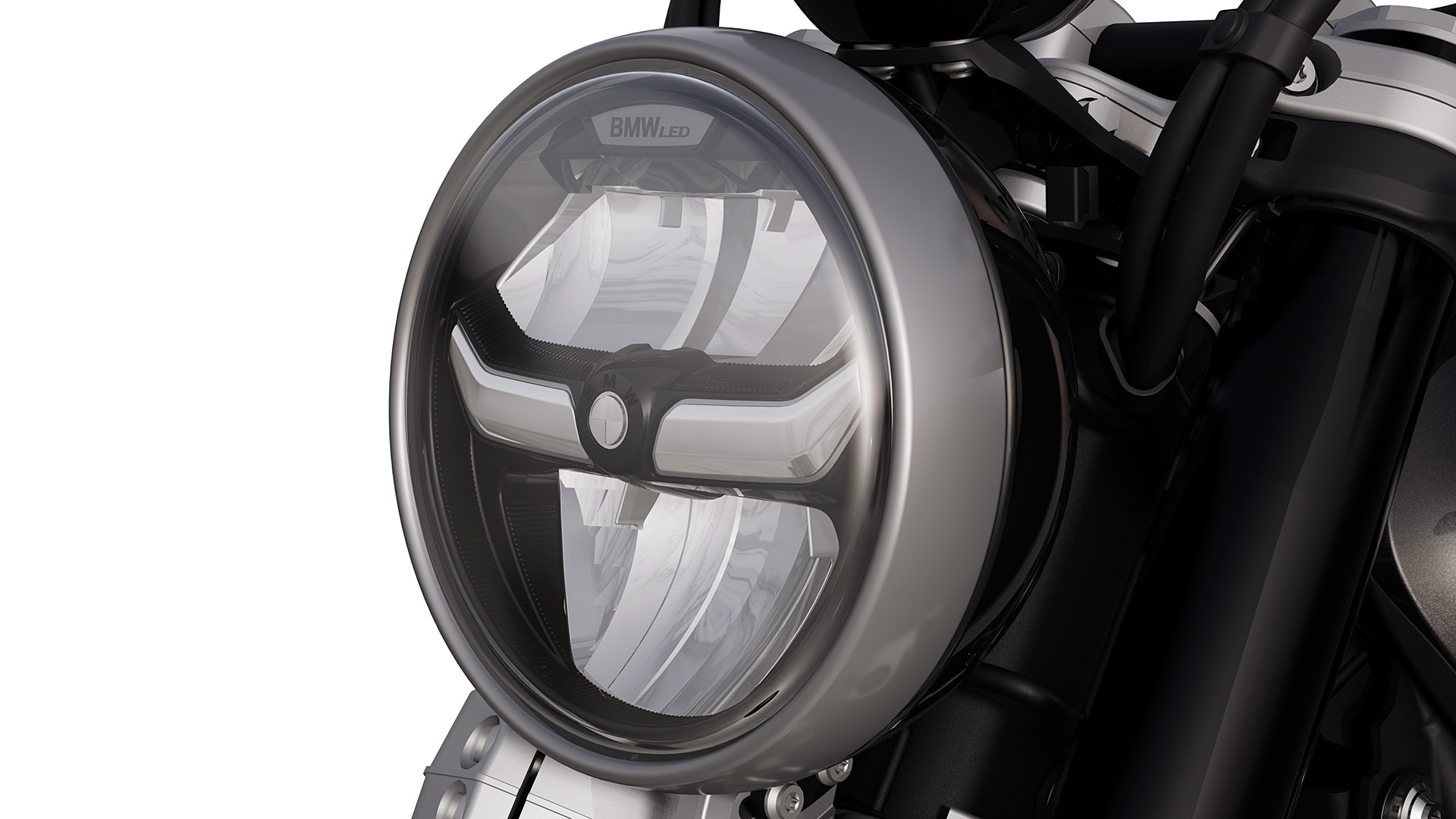 R 12 od BMW Motorrad s LED světlomety se světlem pro denní svícení