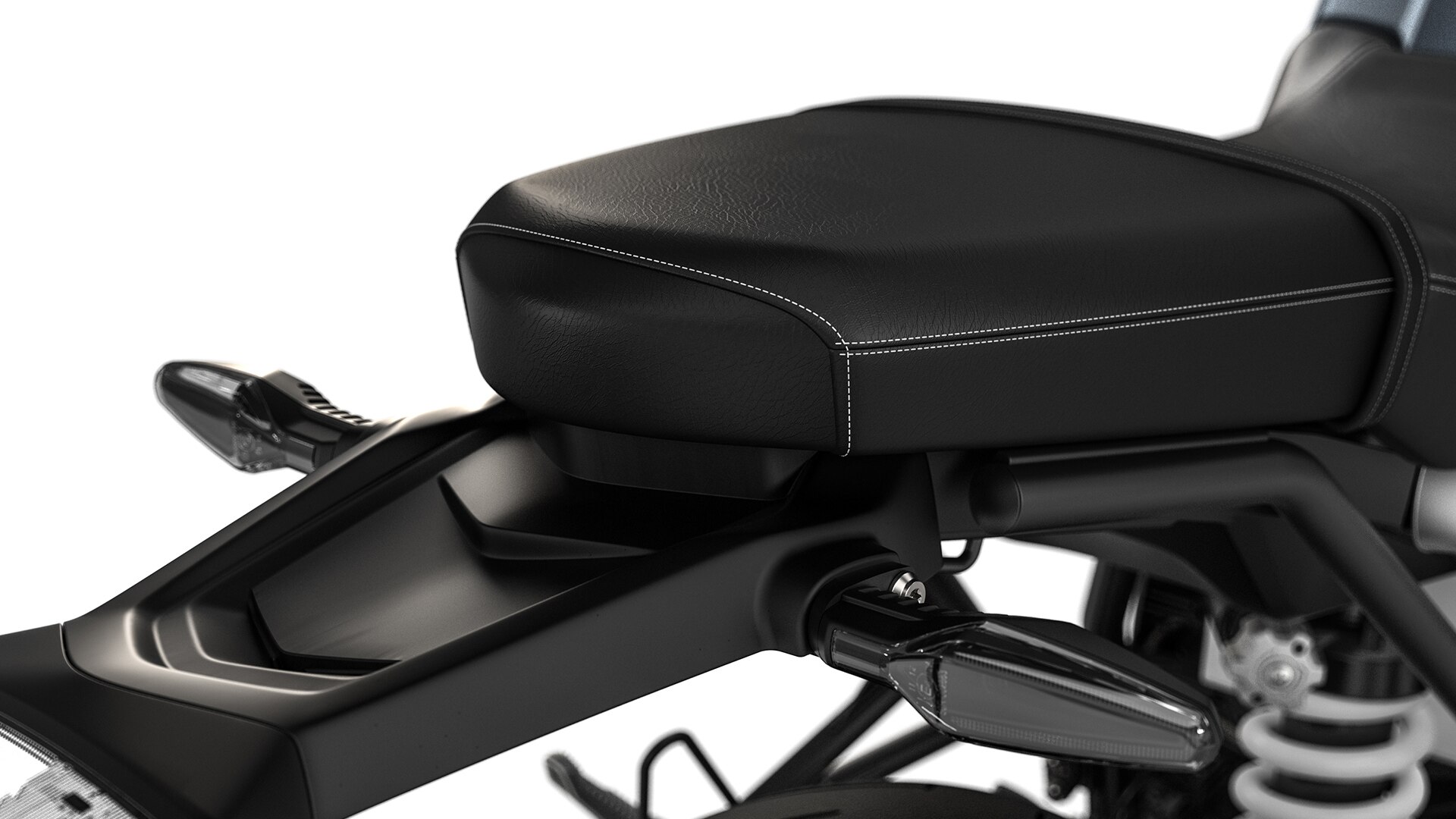 Pohled na LED blinkr modelu R nineT Pure.