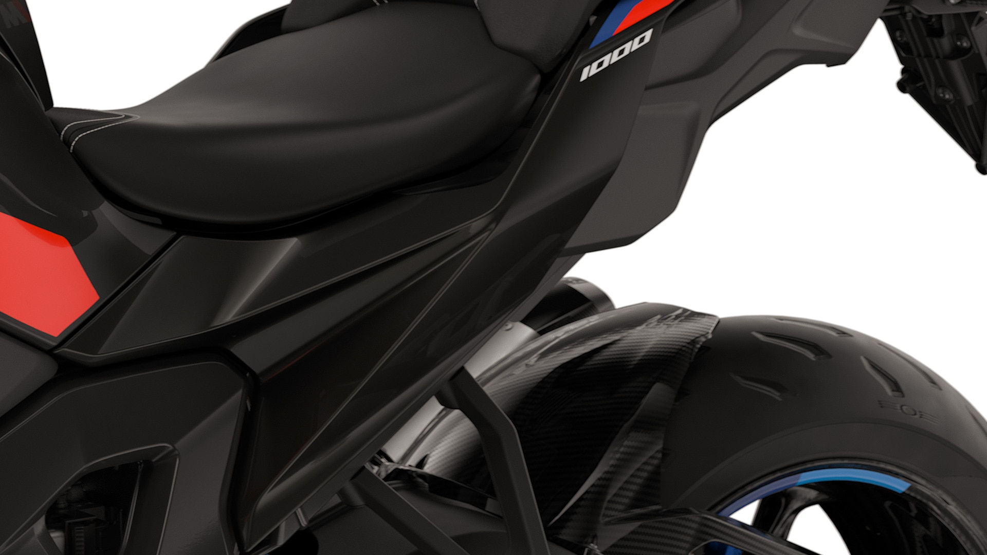 Karbonové díly M Competition paketu modelu M 1000 XR od BMW Motorrad