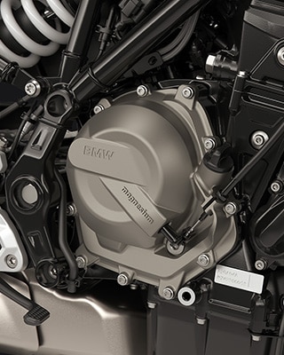 Řadový dvouválec motocyklu F 450 R od BMW Motorrad