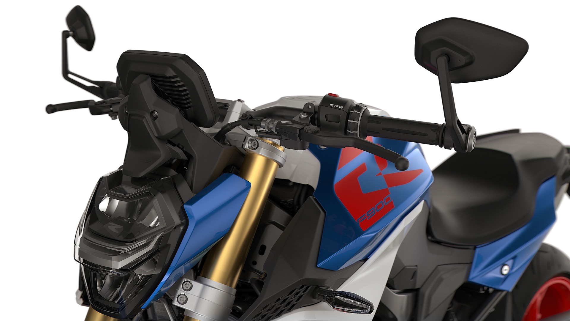 Zrcátko na konec řídítek modelu F 900 R od BMW Motorrad