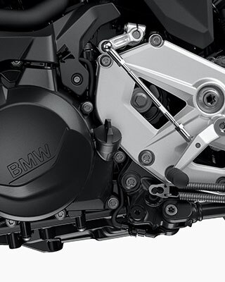 Vidíme motor modelu F 900 R. Je to srdce modelu F 900 R a zaručuje ti potěšení z jízdy.