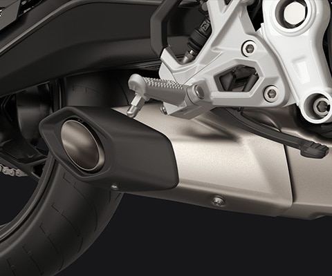 Underbelly Muffler modelu F 450 RR od BMW Motorrad