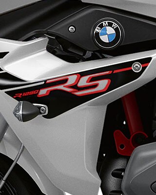 R 1250 RS v provedení Style Sport s barvou Lightwhite uni.