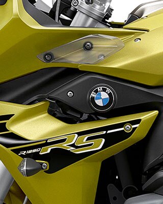 R 1250 RS v provedení Style Sport a v matné žluté metalíze Austin.