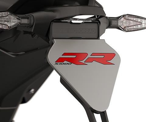 Dynamická záď s krátkým držákem registrační značky motocyklu S 1000 RR