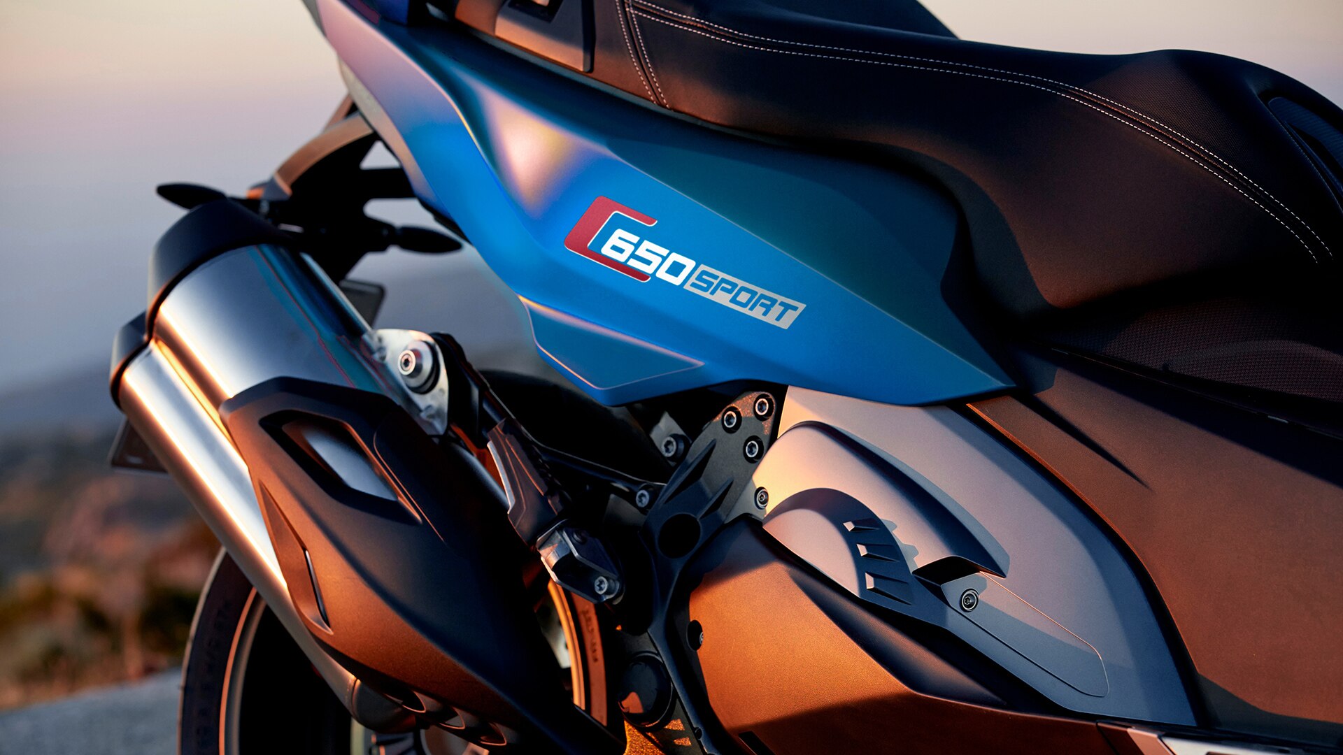 C 650 Sport Zadní část v novém designu