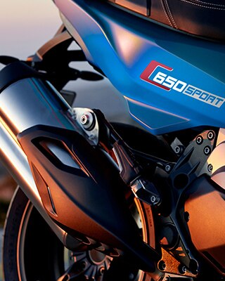 C 650 Sport Zadní část v novém designu