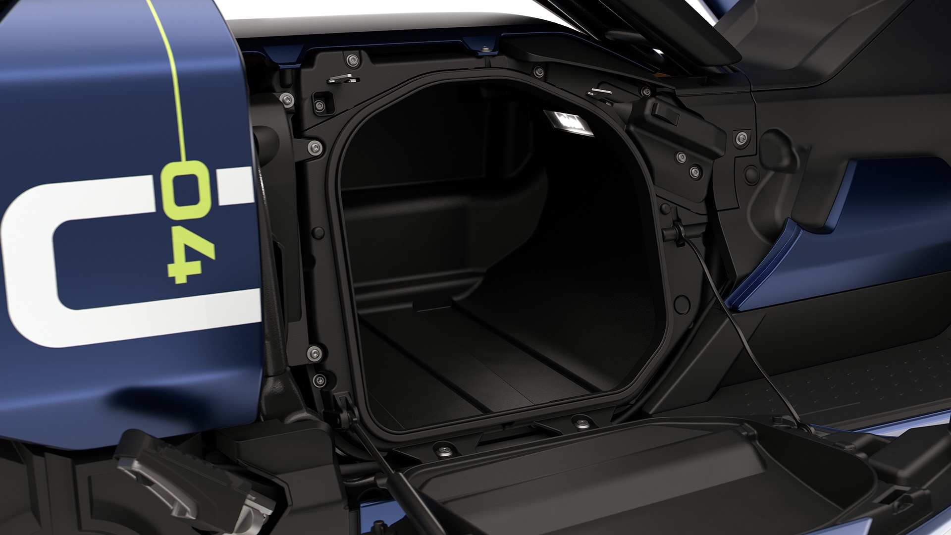 Side Loading modelu CE 04 od BMW Motorrad