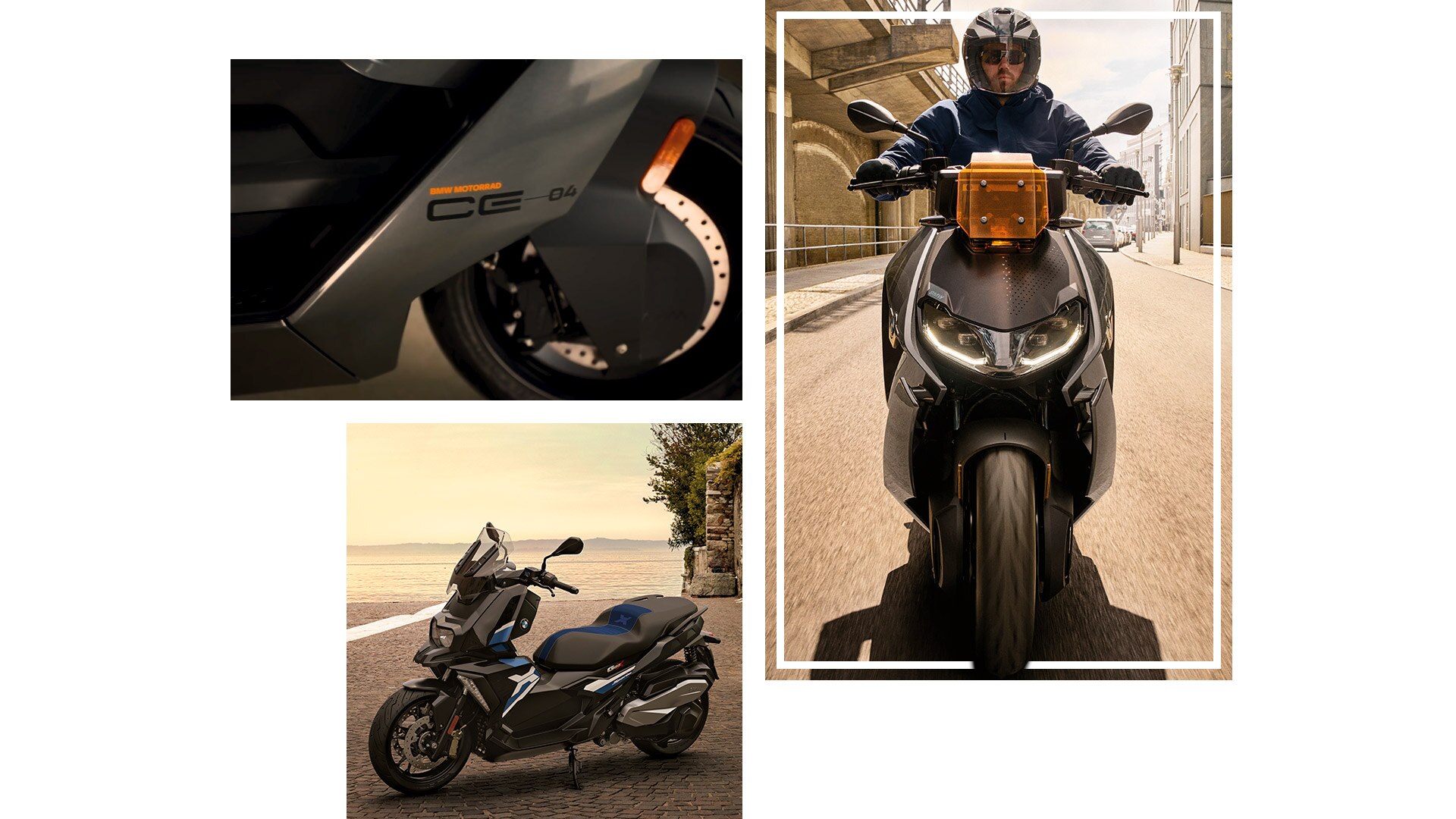 Přehled modelů skútrů BMW Motorrad.